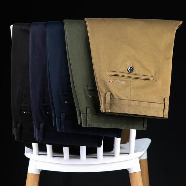 autumn 4 colors men stretch straight casual pants office business fashion cotton brand trousers male green khaki men's, Black
autumn 4 colors men stretch straight casual pants office business fashion cotton brand trousers male green khaki men's, Black