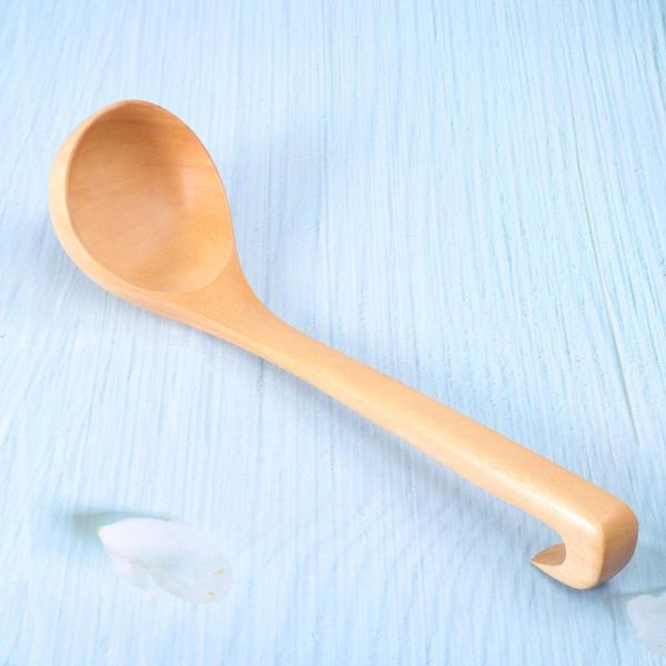 spoons 1pc wooden soup ladle with hook retro tableware delicate durable kitchen utensil
spoons 1pc wooden soup ladle with hook retro tableware delicate durable kitchen utensil