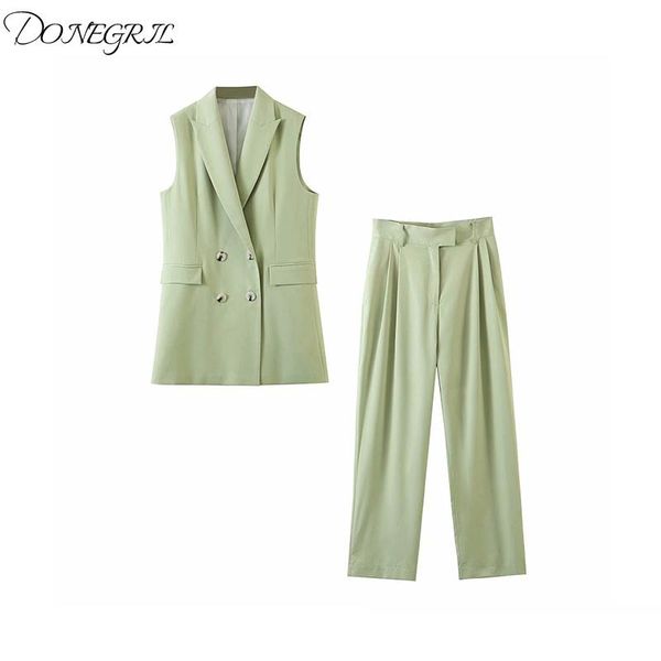 autumn casual patchwork 2 piece blazer set women fashion double breasted vest+loose straight long length pants lady 2021 women's suits, White;black
autumn casual patchwork 2 piece blazer set women fashion double breasted vest+loose straight long length pants lady 2021 women's suits, White;black