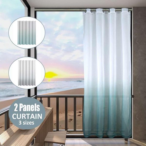 curtain & drapes 2pcs outdoor curtains for patio easy hanging waterproof outside porch gradient sheer valance gauze bedroom home decor
curtain & drapes 2pcs outdoor curtains for patio easy hanging waterproof outside porch gradient sheer valance gauze bedroom home decor