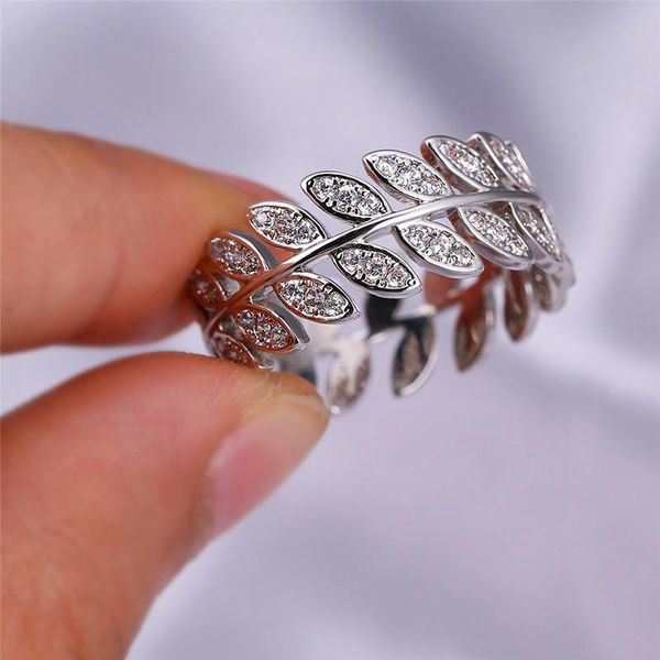 wedding rings cute small white zircon leaf for women silver color cz stone party ring female fashion plant jewelry unique accessory, Slivery;golden
wedding rings cute small white zircon leaf for women silver color cz stone party ring female fashion plant jewelry unique accessory, Slivery;golden