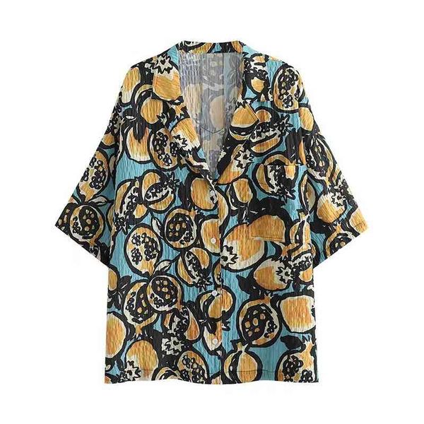 ies women print loose oversize blouse summer short sleeve blusas soft casual shirt 210412, White
ies women print loose oversize blouse summer short sleeve blusas soft casual shirt 210412, White