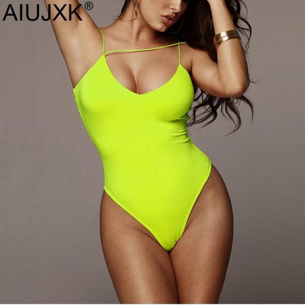 women's jumpsuits & rompers aiujxk arrival 2021 summer neon bodysuit women sleeveless spaghetti strap romper woman v neck one piece bod, Black;white
women's jumpsuits & rompers aiujxk arrival 2021 summer neon bodysuit women sleeveless spaghetti strap romper woman v neck one piece bod, Black;white