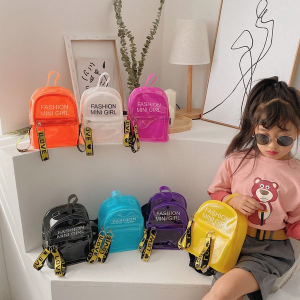 jelly children's backpacks money purse korean fashion style with decoration boys and girls lovely bags transparent pvc travel backpack, White
jelly children's backpacks money purse korean fashion style with decoration boys and girls lovely bags transparent pvc travel backpack, White