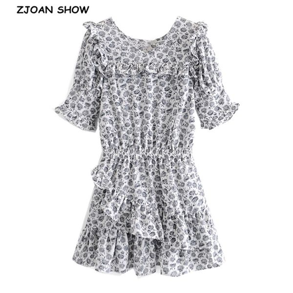 summer spliced ruffles women short sleeve dress retro slim elastic waist wood ears mini dresses holiday 210429, Black;gray
summer spliced ruffles women short sleeve dress retro slim elastic waist wood ears mini dresses holiday 210429, Black;gray