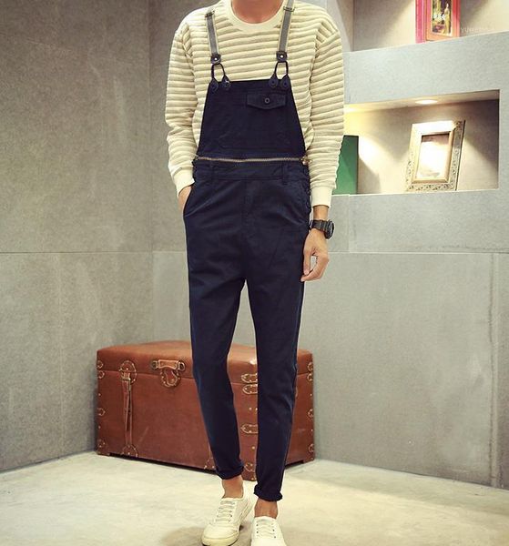 men's pants 2021 the trend of fashion disassembly bib clothing solid color casual spaghetti strap trousers lovers, Black
men's pants 2021 the trend of fashion disassembly bib clothing solid color casual spaghetti strap trousers lovers, Black