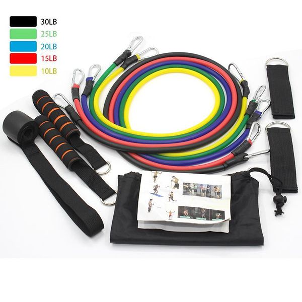 pieces rubber resistance elastic tube bands set yoga pilates pull rope abs exercise fitness gym workout equipment
pieces rubber resistance elastic tube bands set yoga pilates pull rope abs exercise fitness gym workout equipment