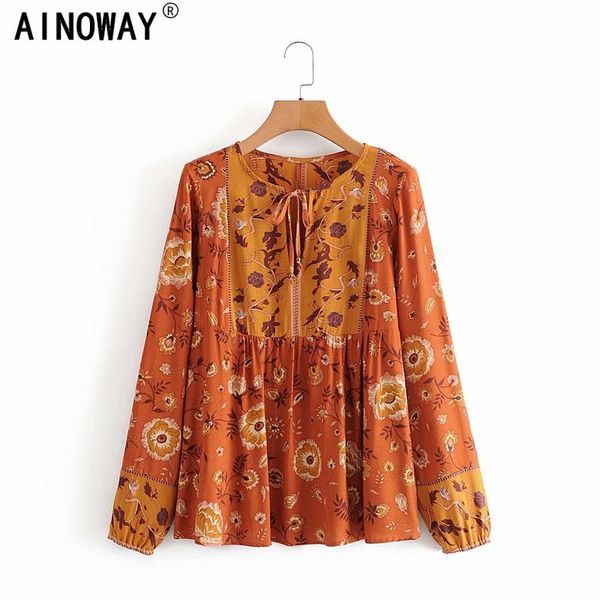 happie chic women floral printed v-neck lace-up boho blouse shirts ladies rayon long sleeve bohemian blusas women's blouses &, White
happie chic women floral printed v-neck lace-up boho blouse shirts ladies rayon long sleeve bohemian blusas women's blouses &, White