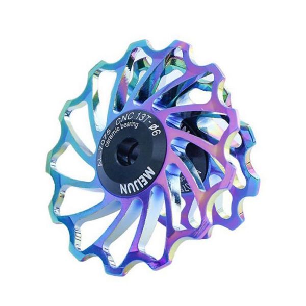bike heels & chainwheels 11t/13t colorful aluminum alloy cnc mtb bicycle rear derailleur pulley mountain guide roller idler part cyclin
bike heels & chainwheels 11t/13t colorful aluminum alloy cnc mtb bicycle rear derailleur pulley mountain guide roller idler part cyclin