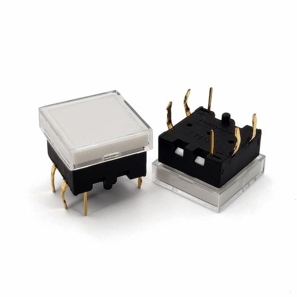 smart home control 5pcs ts12 series 13.4*13.4mm square with led momentary spst pcb push button click tact switch
smart home control 5pcs ts12 series 13.4*13.4mm square with led momentary spst pcb push button click tact switch