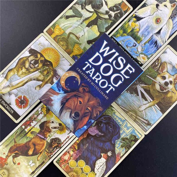 hay house new tarot wise dog cards deck full english board game party family playing 78pcs card dixit sale_vi50
hay house new tarot wise dog cards deck full english board game party family playing 78pcs card dixit sale_vi50