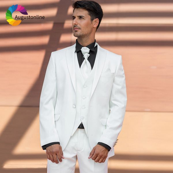 men's suits & blazers men for wedding suit white bridegroom groom custom slim fit formal blazer prom tuxedos tailored costumes bes, White;black
men's suits & blazers men for wedding suit white bridegroom groom custom slim fit formal blazer prom tuxedos tailored costumes bes, White;black