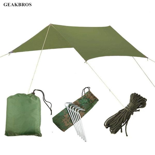 3mx3m ultralight sun shelter camping mat beach tent waterproof pergola uv garden awning canopy oxford tarp sunshelter tents and shelters
3mx3m ultralight sun shelter camping mat beach tent waterproof pergola uv garden awning canopy oxford tarp sunshelter tents and shelters