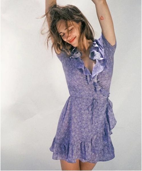 neck women retro floral print bow tide slim mini ruffles wrap dress v short sleeve lace up asymmetrical dresses, Black;gray
neck women retro floral print bow tide slim mini ruffles wrap dress v short sleeve lace up asymmetrical dresses, Black;gray
