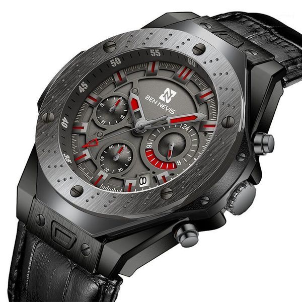 wristwatches casual sport watches for men blue military leather wrist watch man clock fashion chronograph wristwatch waches, Slivery;brown
wristwatches casual sport watches for men blue military leather wrist watch man clock fashion chronograph wristwatch waches, Slivery;brown