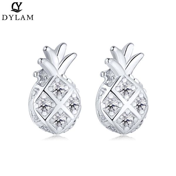 stud dylam lovely pineapple earrings 925 sterling silver 5a zircon classic fashion jewellery for women gold, Golden;silver
stud dylam lovely pineapple earrings 925 sterling silver 5a zircon classic fashion jewellery for women gold, Golden;silver