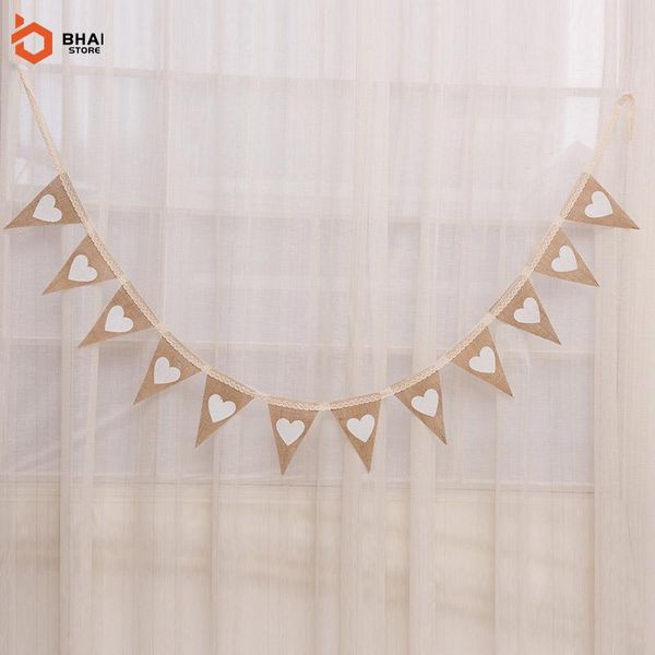 party decoration lace love heart 12 flags jute linen swallowtail for christmas wedding celebration pography props decor
party decoration lace love heart 12 flags jute linen swallowtail for christmas wedding celebration pography props decor