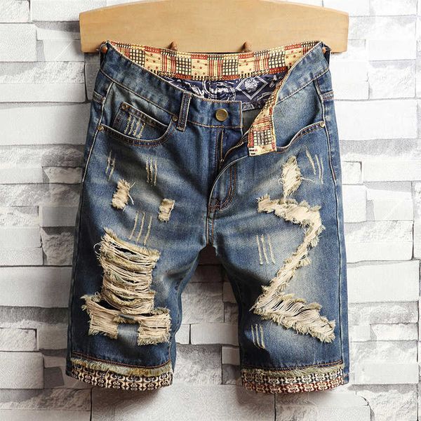 men's jeans jeans fashion mens ripped distressed short summer vintage destroyed holes casual male denim shorts plus size 28-40 dvlr, Blue
men's jeans jeans fashion mens ripped distressed short summer vintage destroyed holes casual male denim shorts plus size 28-40 dvlr, Blue