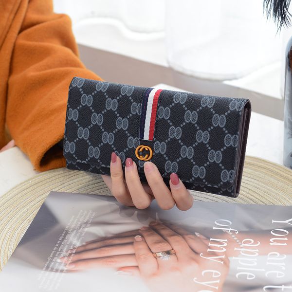 sole by designer wallet women's long new fashion simple soft surface multifunctional wallet large capacity card bag purse, Brown;gray
sole by designer wallet women's long new fashion simple soft surface multifunctional wallet large capacity card bag purse, Brown;gray