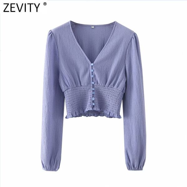 zevity women vintage v neck lantern sleeve hem elastic ruffles short smock blouse femme court shirt chic blusas ls7521 210419, White
zevity women vintage v neck lantern sleeve hem elastic ruffles short smock blouse femme court shirt chic blusas ls7521 210419, White