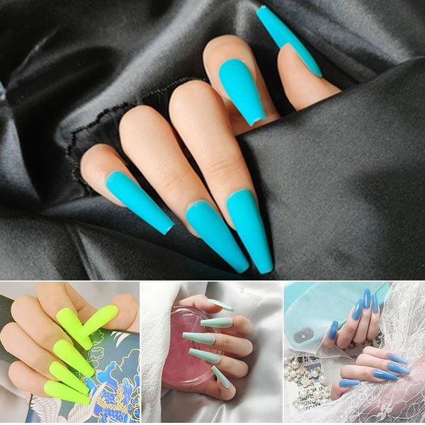 nail art kits long press on nails coffin shape ballerina glossy false fingernail diy for women girls sk88
nail art kits long press on nails coffin shape ballerina glossy false fingernail diy for women girls sk88