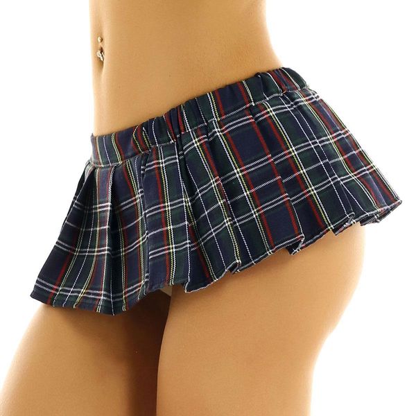 japanese schoolgirl cosplay role play women skirt costumes scottish style elastic mid waist mini plaid pleated, Black
japanese schoolgirl cosplay role play women skirt costumes scottish style elastic mid waist mini plaid pleated, Black