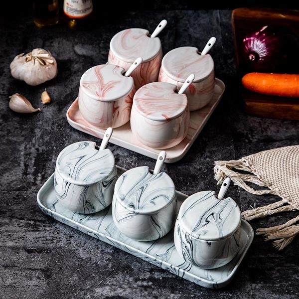 storage bottles & jars marble ceramic 4/5pcs set seasoning jar kit kitchen spice oil salt combination nordic box household
storage bottles & jars marble ceramic 4/5pcs set seasoning jar kit kitchen spice oil salt combination nordic box household