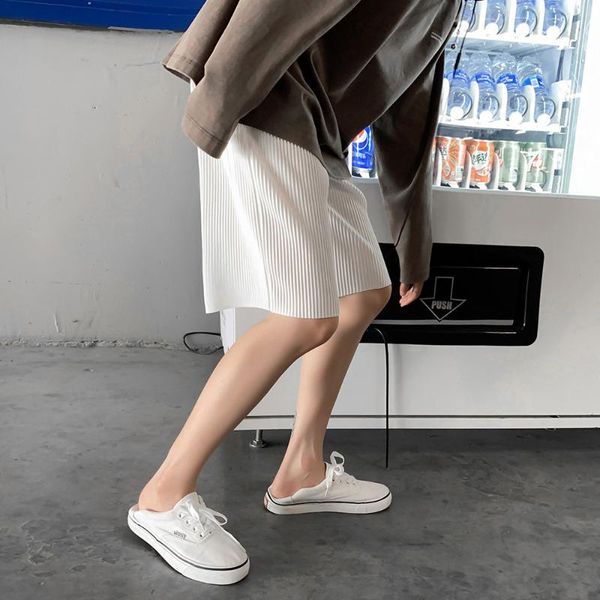 men's shorts summer pleated fashion solid color loose casual men streetwear wild beach korean five-point pants mens s-3xl, White;black
men's shorts summer pleated fashion solid color loose casual men streetwear wild beach korean five-point pants mens s-3xl, White;black
