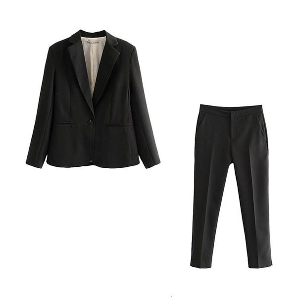 professional women's suits pants suit autumn large size slim black ladies small female trousers two piece, White
professional women's suits pants suit autumn large size slim black ladies small female trousers two piece, White