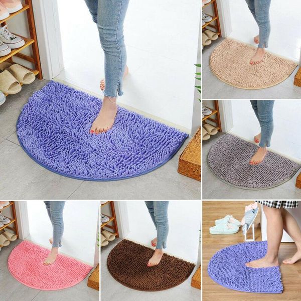 carpets 40*60cm microfiber bath mat soft comfortable absorbent rugs bathroom mats shaggy half round anti-skid
carpets 40*60cm microfiber bath mat soft comfortable absorbent rugs bathroom mats shaggy half round anti-skid