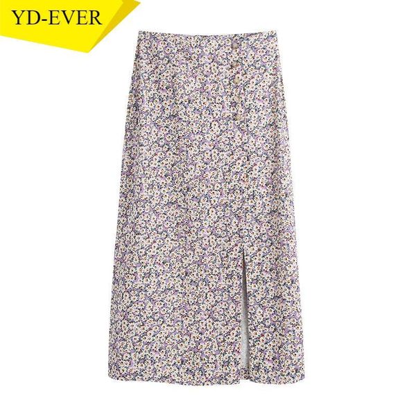 summer women buttons floral print midi skirt vintage high waist female skirts mujer be537, Black
summer women buttons floral print midi skirt vintage high waist female skirts mujer be537, Black