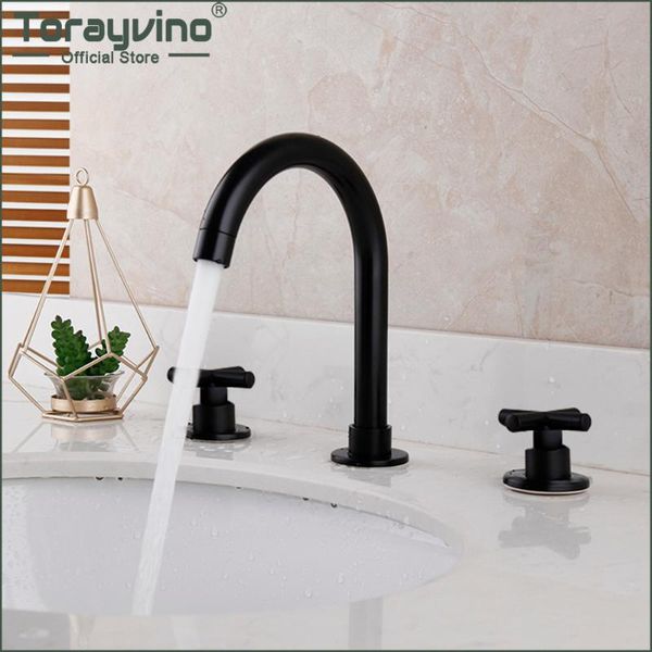 bathroom sink faucets torayvino bathtub faucet matte black basin deck mounted 3 hole double handle and cold mixer water tap
bathroom sink faucets torayvino bathtub faucet matte black basin deck mounted 3 hole double handle and cold mixer water tap