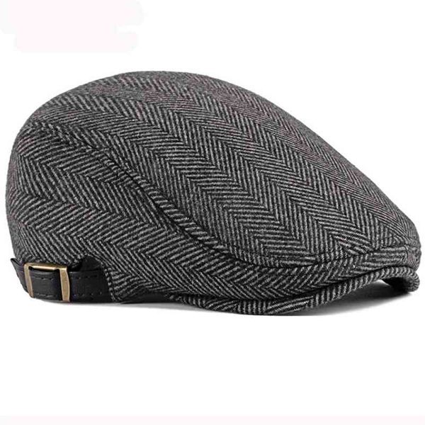 ht2888 berets men autumn winter wool hat striped ivy sboy flat cap artist painter male adjustable beret 210429, Blue;gray
ht2888 berets men autumn winter wool hat striped ivy sboy flat cap artist painter male adjustable beret 210429, Blue;gray