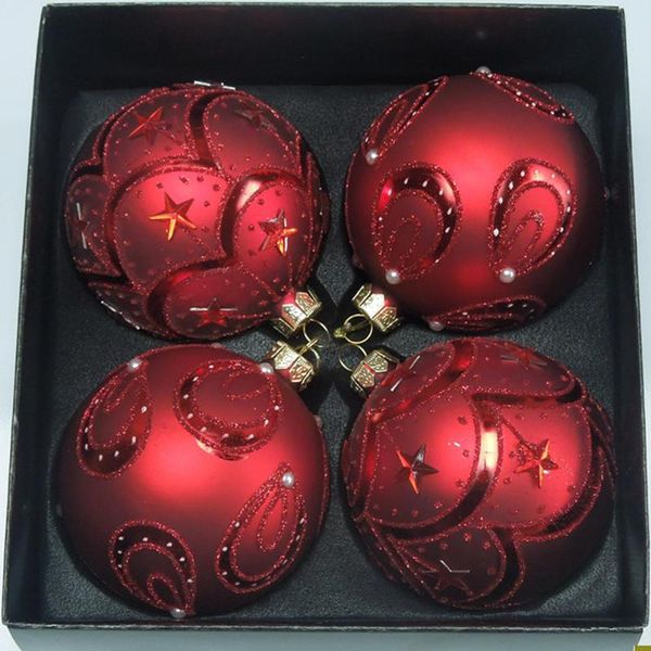 party decoration 16pcs/pack diameter=8cm small size two different design red series hand painting glass ball christmas daytree hanging gift
party decoration 16pcs/pack diameter=8cm small size two different design red series hand painting glass ball christmas daytree hanging gift