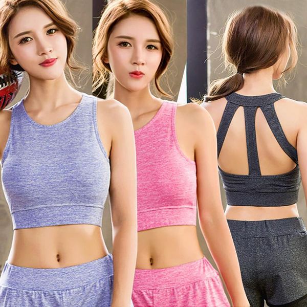 gym clothing professional sports underwear female no steel ring running shockproof yoga bra beauty back hollow speed dry vest sleep, White;black
gym clothing professional sports underwear female no steel ring running shockproof yoga bra beauty back hollow speed dry vest sleep, White;black