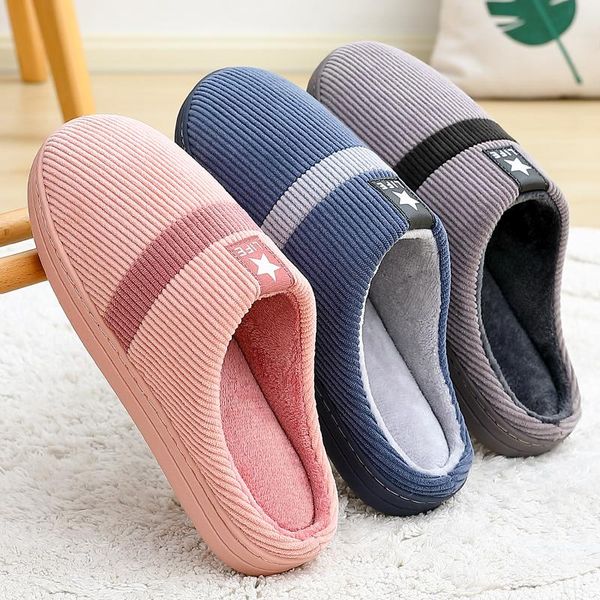 slippers winter warm men furry short plush indoor slides for women couples non slip velvet fur home cotton shoes, Black
slippers winter warm men furry short plush indoor slides for women couples non slip velvet fur home cotton shoes, Black