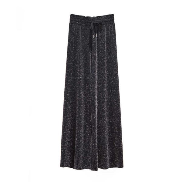 perhaps u women knitted lurex pants loose straight elastic waist drawstring wide leg gray casual plus size loose p0008 210529, Black;white
perhaps u women knitted lurex pants loose straight elastic waist drawstring wide leg gray casual plus size loose p0008 210529, Black;white