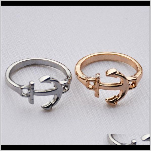 drop delivery 2021 design band rings gold sier color anchor finger fashion alloy ring jewelry for women wholesale hvqyu, Silver
drop delivery 2021 design band rings gold sier color anchor finger fashion alloy ring jewelry for women wholesale hvqyu, Silver