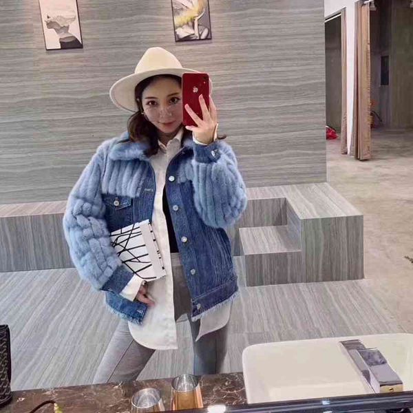 leather sellersmink women coats winter fashion natural real mink fur duck down inner jacket female outerwear denim warm, Black
leather sellersmink women coats winter fashion natural real mink fur duck down inner jacket female outerwear denim warm, Black