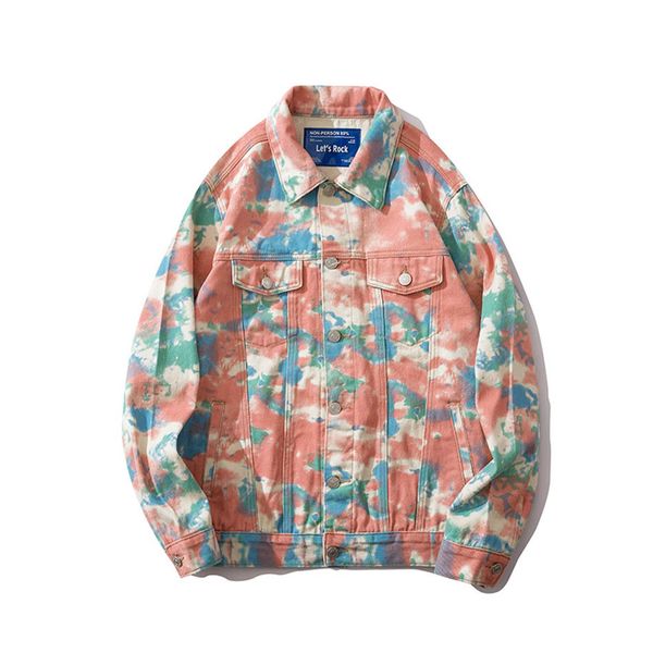 men's jackets camouflage colorful tie dyed jeans clothing 2021 male casual hip hop denim fashion personality coats, Black;brown
men's jackets camouflage colorful tie dyed jeans clothing 2021 male casual hip hop denim fashion personality coats, Black;brown