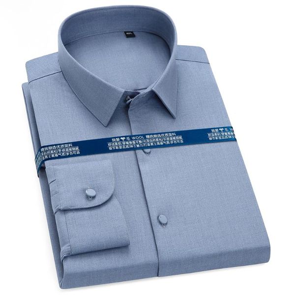 men's dress shirts fashion autumn casual solid long sleeve blouse regular-fit pocketless work office business classic, White;black
men's dress shirts fashion autumn casual solid long sleeve blouse regular-fit pocketless work office business classic, White;black