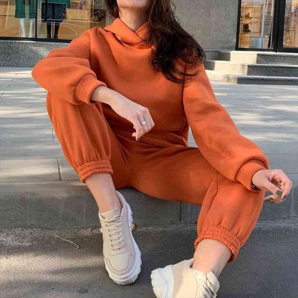 tracksuits womens hoodie pants set loose long sleeve sportwear fashion set autumn casual suits streetwear for women, White
tracksuits womens hoodie pants set loose long sleeve sportwear fashion set autumn casual suits streetwear for women, White