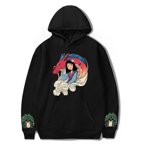 men's hoodies & sweatshirts japanese anime movie spirited away hoodie harajuku geisha graphic women men pullover sweatshirt top, Black
men's hoodies & sweatshirts japanese anime movie spirited away hoodie harajuku geisha graphic women men pullover sweatshirt top, Black