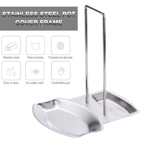 pot lid holder stainless steel kitchen soup spoon organizer shelf stand home pan cover drain rack accessories storage & organization
pot lid holder stainless steel kitchen soup spoon organizer shelf stand home pan cover drain rack accessories storage & organization