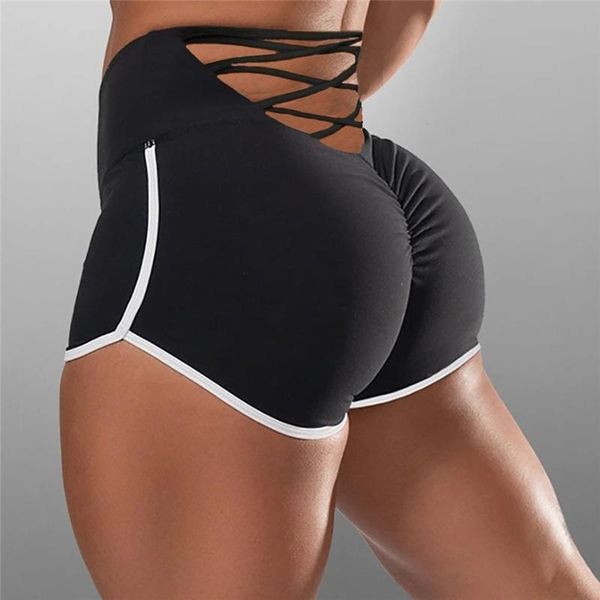women sports shorts ladies casual elastic waist for female summer candy color anti emptied skinny women's, White;black
women sports shorts ladies casual elastic waist for female summer candy color anti emptied skinny women's, White;black