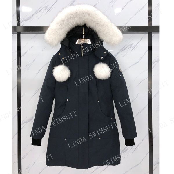men women designer down real fox fur jackets coat winter outdoor waterproof thickened warm stracket suit multi-color casual solid color, Black
men women designer down real fox fur jackets coat winter outdoor waterproof thickened warm stracket suit multi-color casual solid color, Black