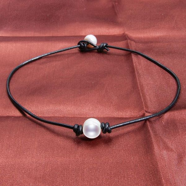 pendant necklaces simple black beads short necklace pearl choker for women leather jewelry handmade ladies party, Silver
pendant necklaces simple black beads short necklace pearl choker for women leather jewelry handmade ladies party, Silver