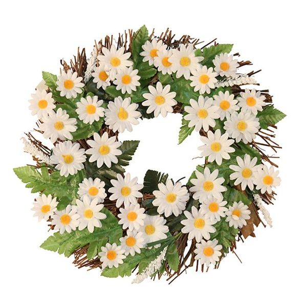 decorative flowers & wreaths 12inch artificial white daisy wreath summer for front door window wall garden office wedding party home decor
decorative flowers & wreaths 12inch artificial white daisy wreath summer for front door window wall garden office wedding party home decor
