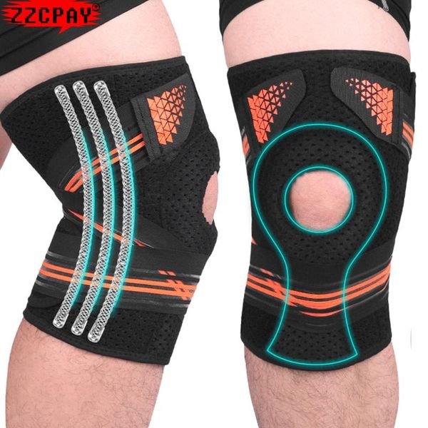 1pcs sports knee pads spring compression leg protection patella basketball football protector elbow &, Black;gray
1pcs sports knee pads spring compression leg protection patella basketball football protector elbow &, Black;gray