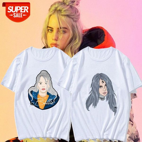 digital print loose short sleeve t-shirt #jj6t, White